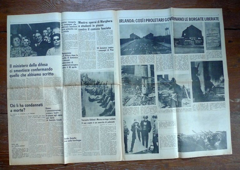 LOTTA CONTINUA Giornale Quotidiano Anno I-N.4 Venerdì 14 Aprile 1972[comunismo