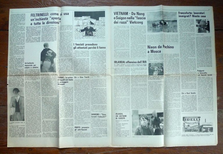 LOTTA CONTINUA Giornale Quotidiano Anno I-N.6 Domenica 16 Aprile 1972[comunismo