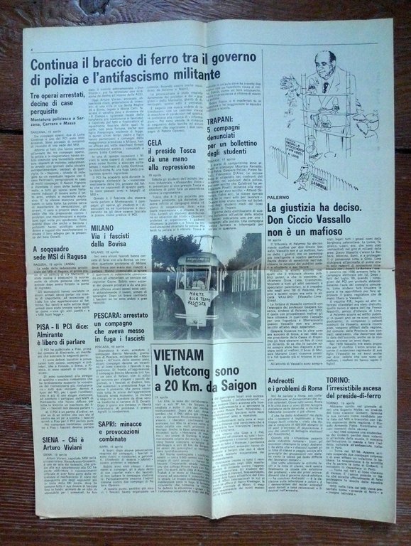 LOTTA CONTINUA Giornale Quotidiano Anno I-N.9 Giovedì 20 Aprile 1972[comunismo