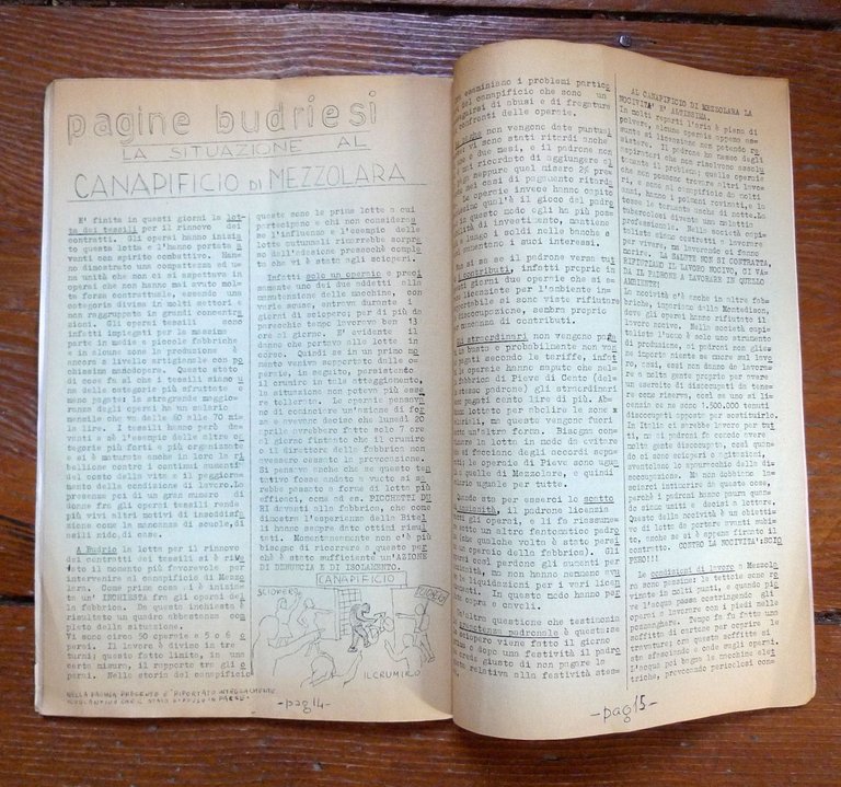 LOTTA DI CLASSE n.1 1970.GIORNALE POLITICO.CIRCOLO LENIN DI BUDRIO[comunismo