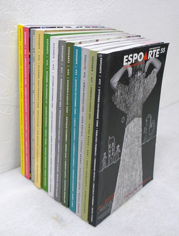 Lotto 12 ESPOARTE.Contemporary Art Magazine,2006[rivista,arte contemporanea