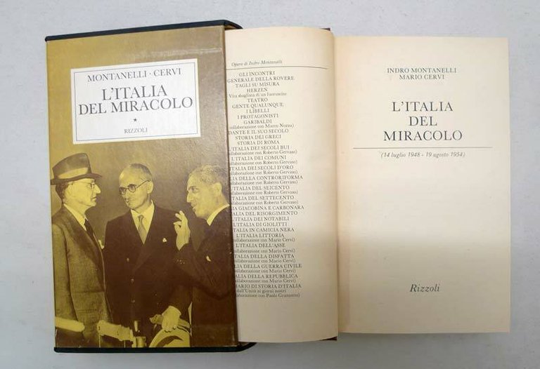 Lotto 13 OPERE DI INDRO MONTANELLI,Rizzoli[storia Italia,Risorgimento,fascismo