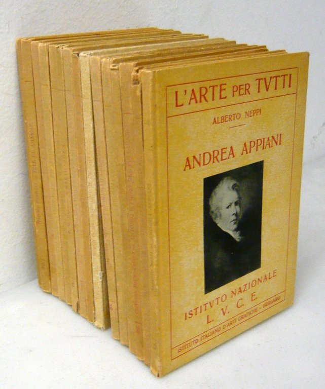 Lotto 15 L'ARTE PER TUTTI,1930,Ist.LUCE/d'Arti Grafiche,Bergamo[storia,pittura