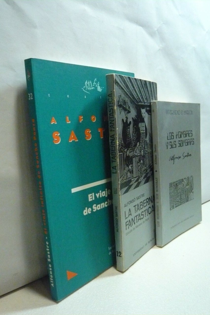Lotto ALFONSO SASTRE[Taberna fantastica,Los hombres y sus sombras