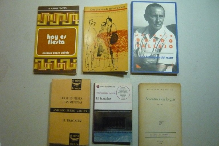 Lotto Antonio Buero Vallejo, 6 vol.[AVENTURA EN LO GRIS,HOY ES …