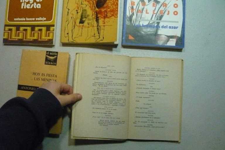 Lotto Antonio Buero Vallejo, 6 vol.[AVENTURA EN LO GRIS,HOY ES …