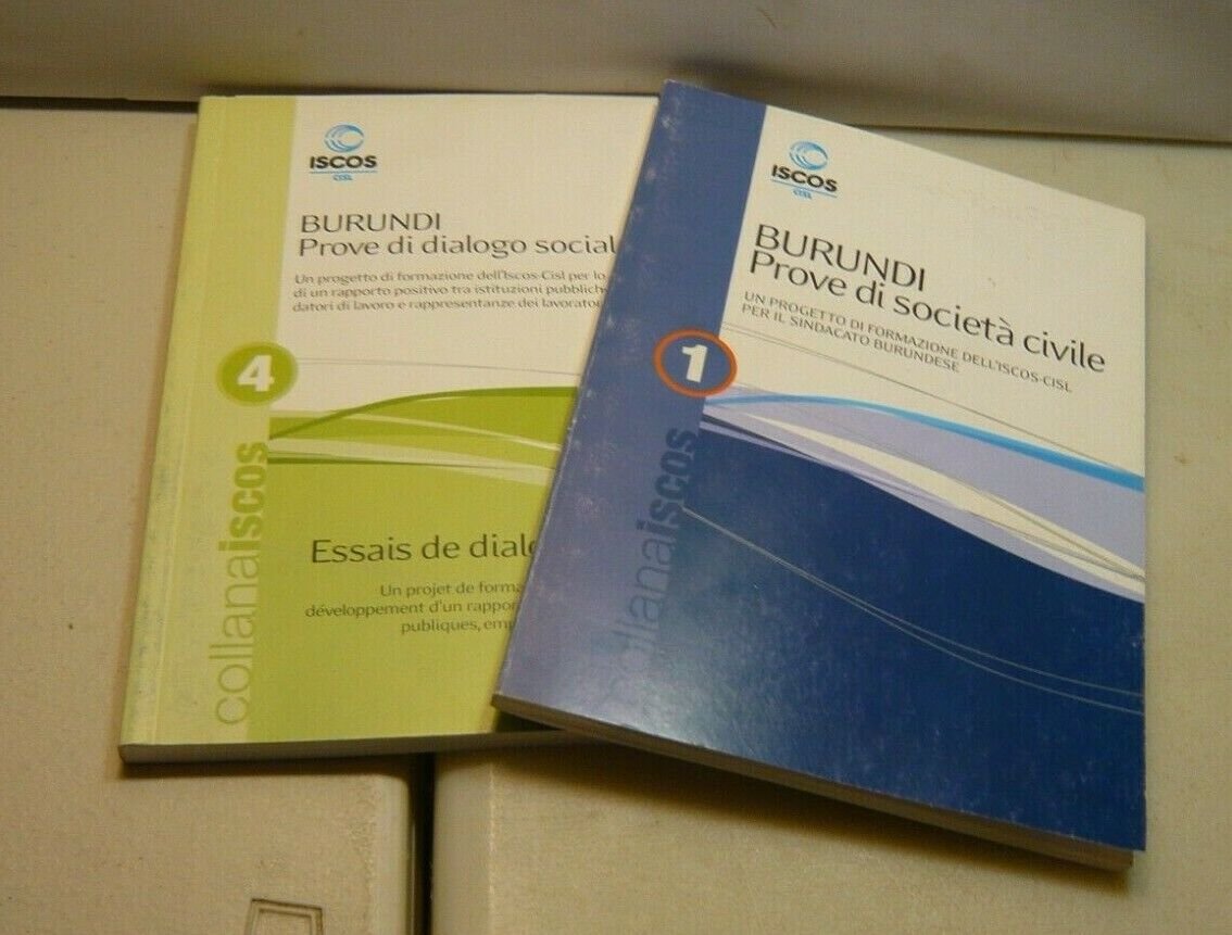 Lotto BURUNDI, Fabbrigrafica,2006[società civile,dialogo sociale,Iscos