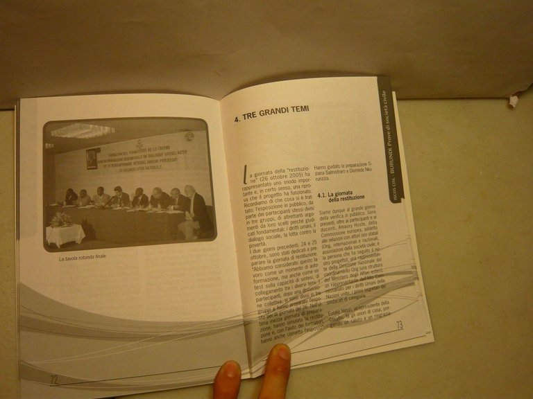 Lotto BURUNDI, Fabbrigrafica,2006[società civile,dialogo sociale,Iscos