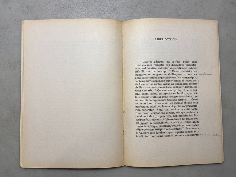 Lotto C. Iulius Caesar, DE BELLO GALLICO,BELLUM ALEXANDRINUM,AFRICUM,Liviana ed | Immagine Gallery 4