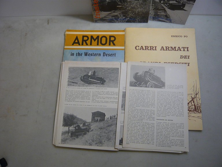 Lotto: CARRI ARMATI DEI GRANDI ESERCITI[storia militare