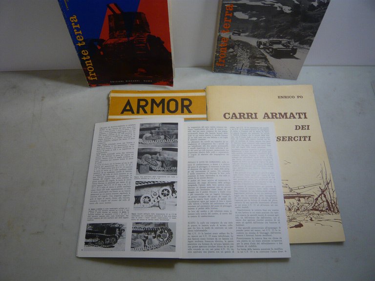 Lotto: CARRI ARMATI DEI GRANDI ESERCITI[storia militare