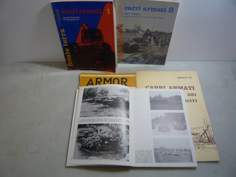 Lotto: CARRI ARMATI DEI GRANDI ESERCITI[storia militare