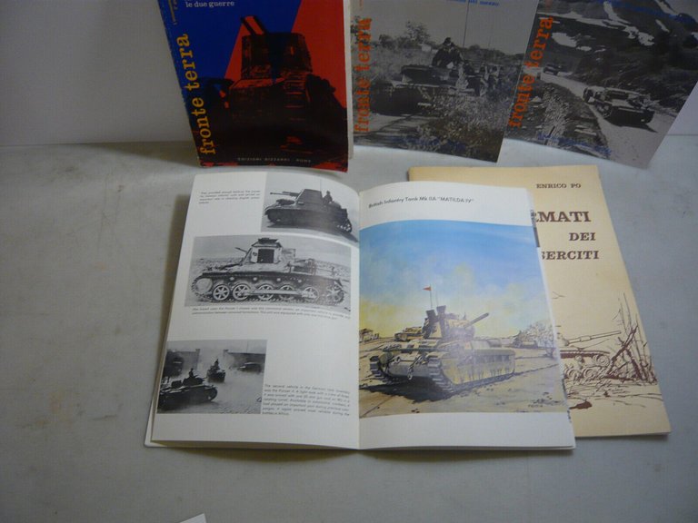 Lotto: CARRI ARMATI DEI GRANDI ESERCITI[storia militare