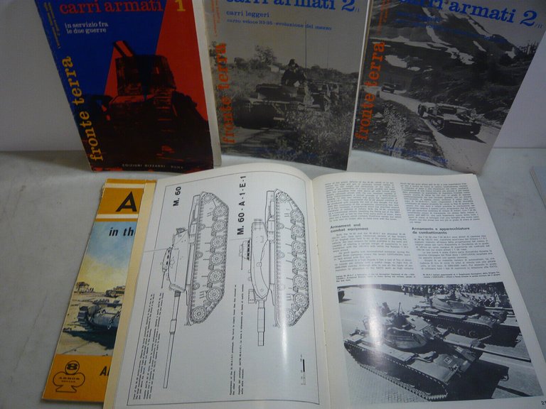 Lotto: CARRI ARMATI DEI GRANDI ESERCITI[storia militare