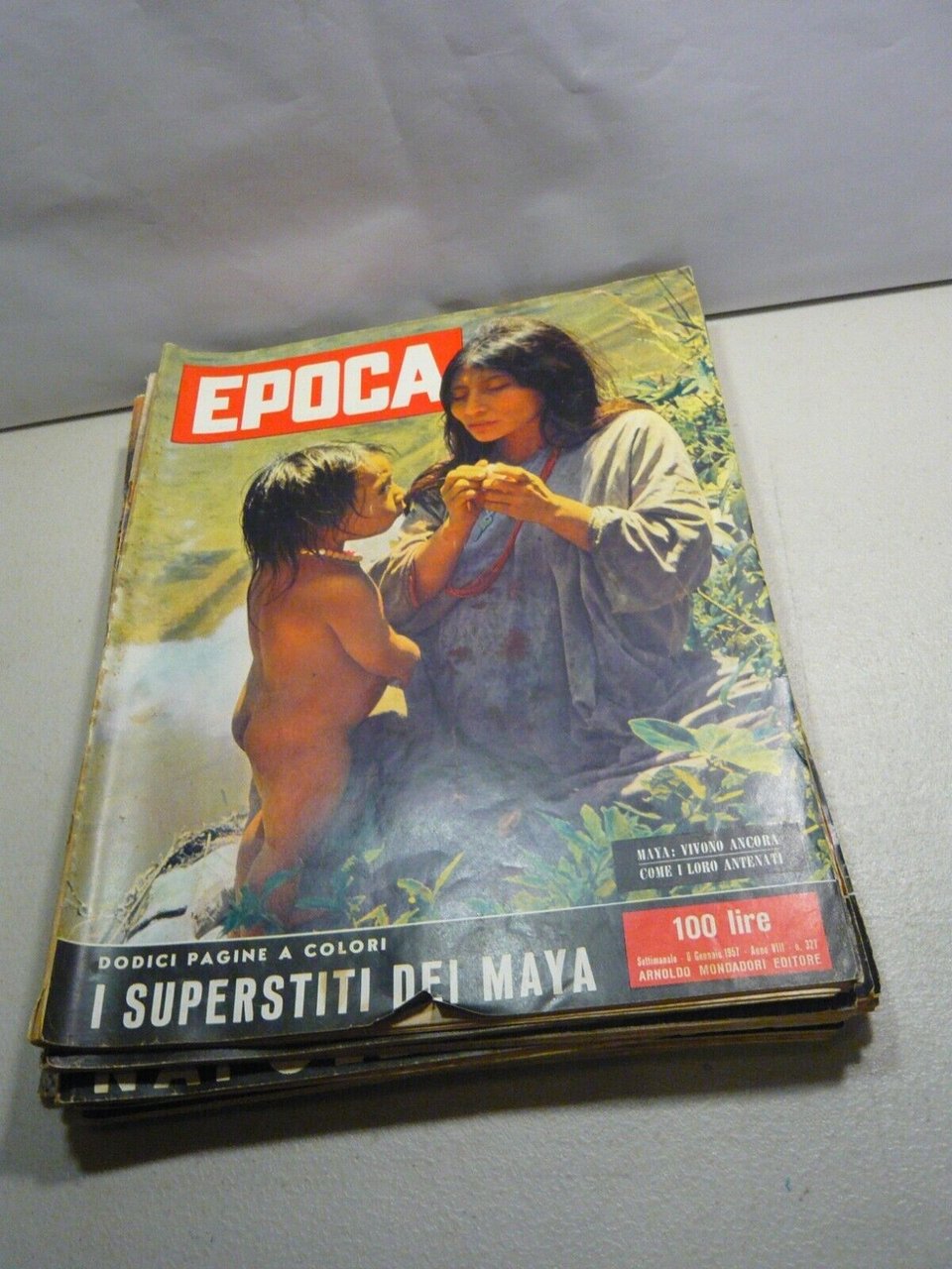 Lotto EPOCA.Settimanale politico di grande informazione, anno 1957