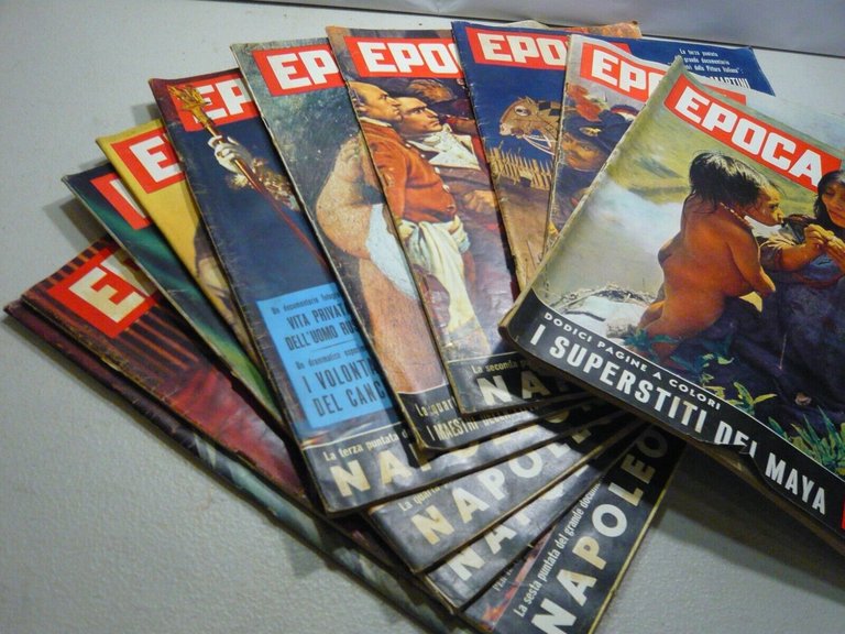 Lotto EPOCA.Settimanale politico di grande informazione, anno 1957