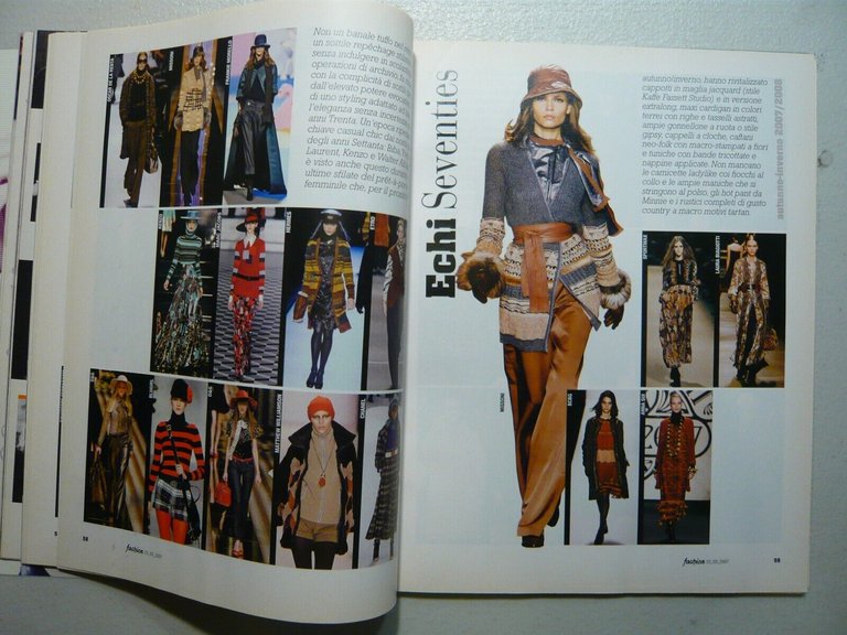Lotto FASHION MAGAZINE.Il settimanale italiano della moda, 2007