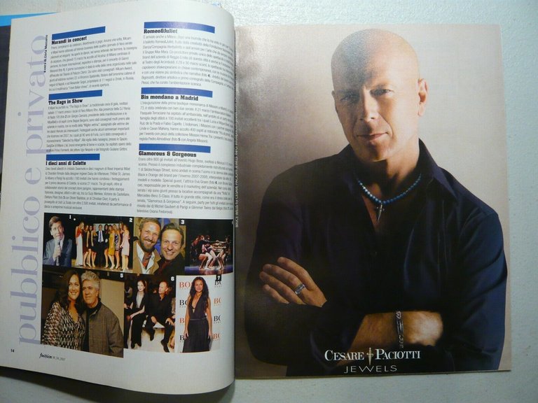 Lotto FASHION MAGAZINE.Il settimanale italiano della moda, 2007
