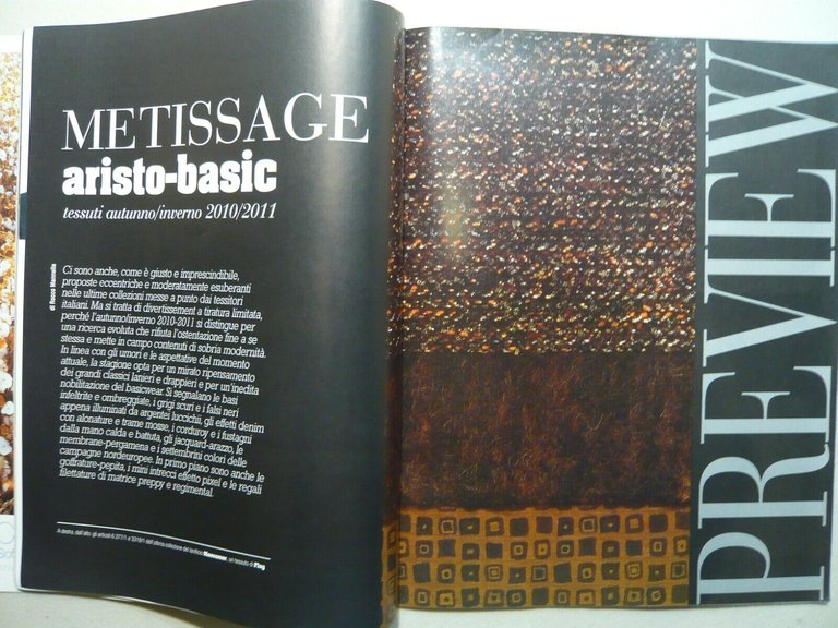 Lotto FASHION MAGAZINE.Il settimanale italiano della moda, 2009