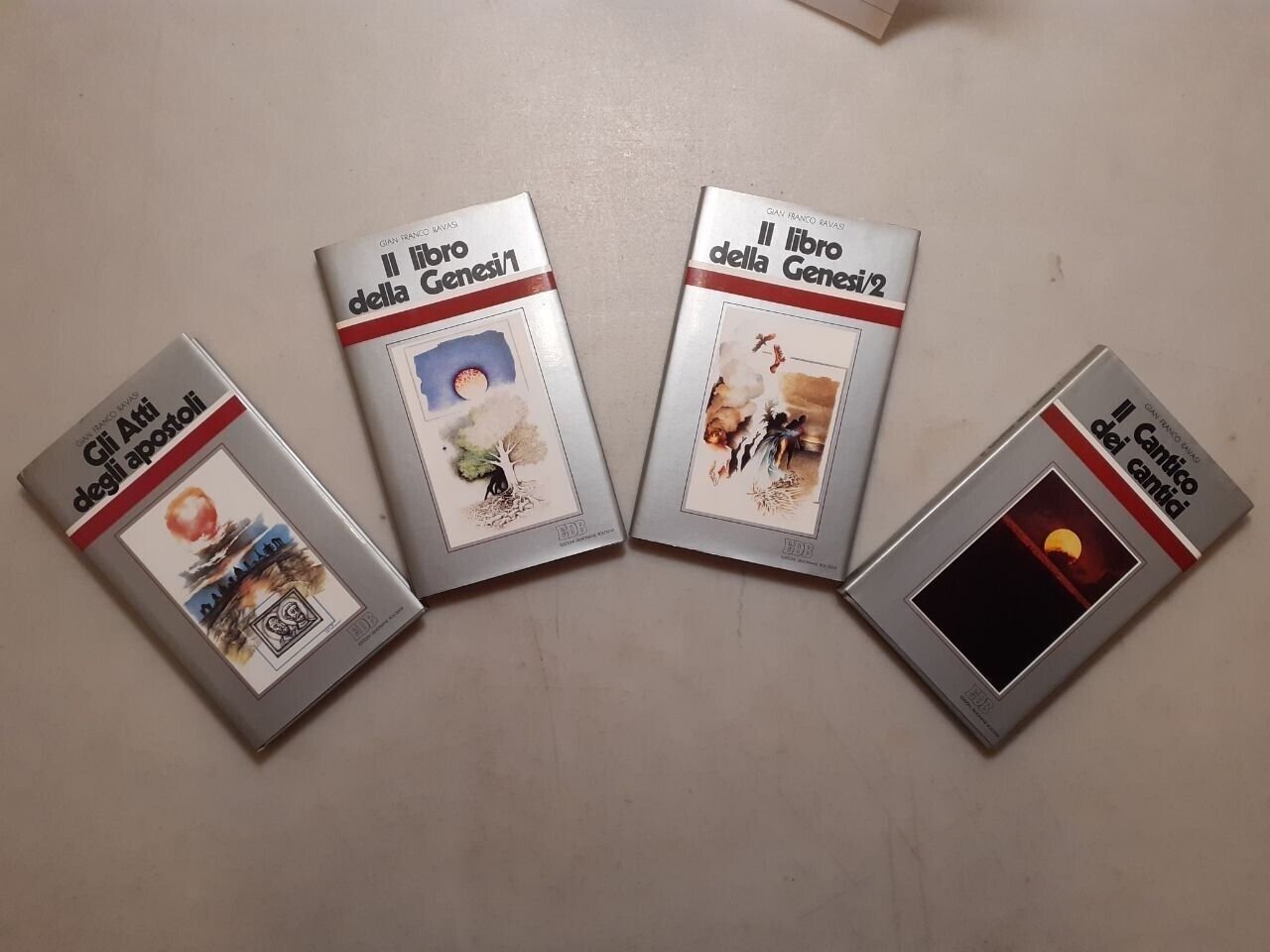 Lotto Gian Franco Ravasi,EDB 1988[ATTI DEGLI APOSTOLI,GENESI,CANTICO DEI CANTICI