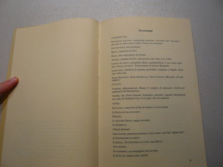 Lotto GINA LABRIOLA,Fantasma con flauto,Istanti d'amore ibernati[teatro,poesia