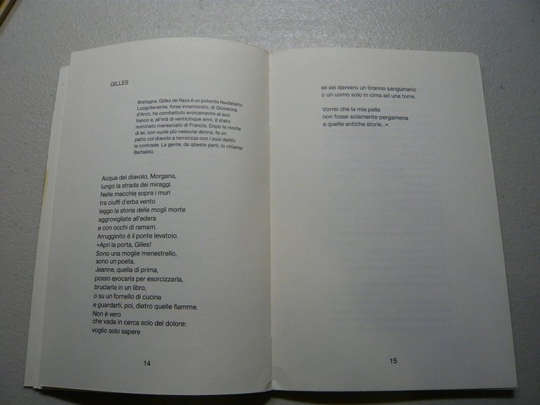 Lotto GINA LABRIOLA,Fantasma con flauto,Istanti d'amore ibernati[teatro,poesia