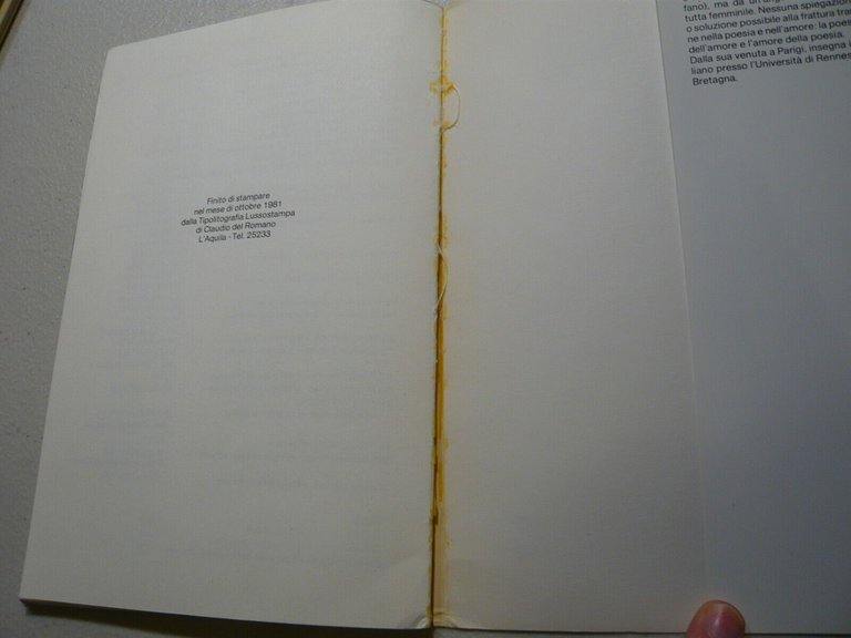 Lotto GINA LABRIOLA,Fantasma con flauto,Istanti d'amore ibernati[teatro,poesia