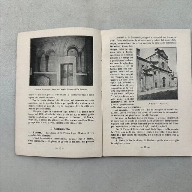 Lotto:guide di Modena 1929/1933[Cesare Cesari,A. Pedrazzi e E. Porta