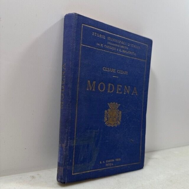 Lotto:guide di Modena 1929/1933[Cesare Cesari,A. Pedrazzi e E. Porta
