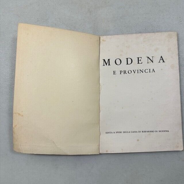 Lotto:guide di Modena 1929/1933[Cesare Cesari,A. Pedrazzi e E. Porta