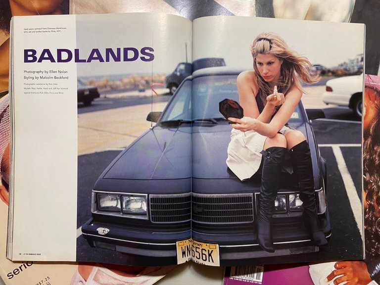 Lotto i-D MAGAZINE anno 1998/99[6 numeri,Kirsten Owen,Bridget Hall,Oluchi | Immagine Gallery 4