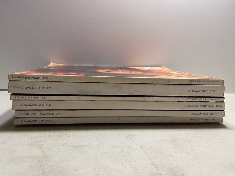 Lotto i-D MAGAZINE anno 1998/99[6 numeri,Kirsten Owen,Bridget Hall,Oluchi | Immagine Gallery 5