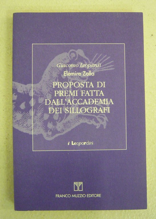 Lotto I LEOPARDINI,Muzzio 1992[Leopardi,Operette Morali,Celli,Zolla,Bellone