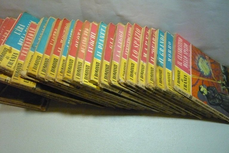 Lotto I ROMANZI DI URANIA, 26 vol., 1953-1957[Jimmy Guieu,Franco Enna,McIntosh