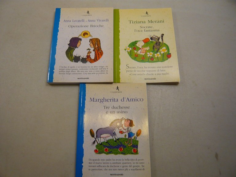 Lotto I SASSOLINI.Storie illustrate per bambini[Anna Vivarelli,Tiziana Merani