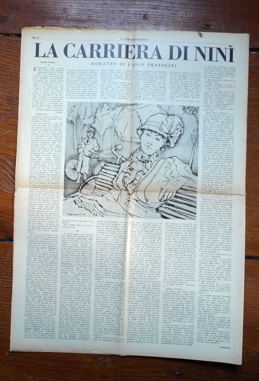 Lotto IL CONTEMPORANEO.SETTIMANALE DI CULTURA 1954-1957[Salinari,Trombadori