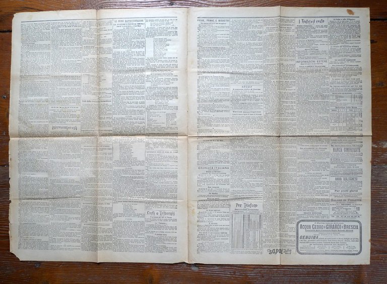 Lotto IL RESTO DEL CARLINO(LA PATRIA )GIORNALE DI BOLOGNA 1896-1903[quotidiano | Immagine Gallery 3