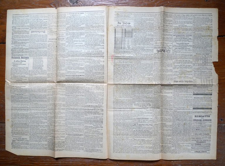 Lotto IL RESTO DEL CARLINO(LA PATRIA )GIORNALE DI BOLOGNA 1896-1903[quotidiano | Immagine Gallery 6