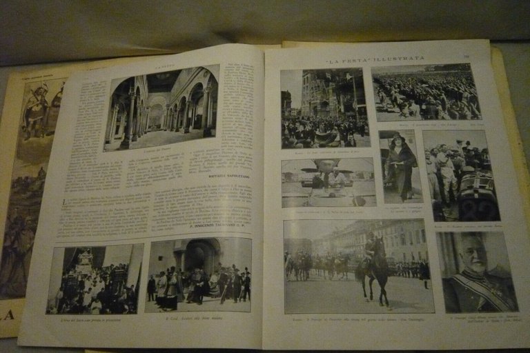 Lotto LA FESTA.Rivista settimanale illustrata della famiglia italiana,1929/30/31