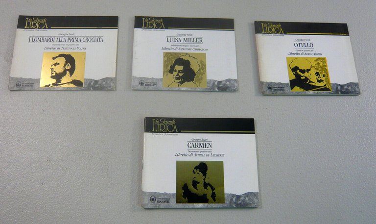 Lotto LA GRANDE LIRICA-LEGGENDARIE INTERPRETAZIONI,Bramante 1994[musica,opera