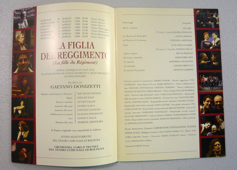 Lotto libretti Teatro Comunale di Bologna,2003[musica,lirica,Rossini,Donizetti