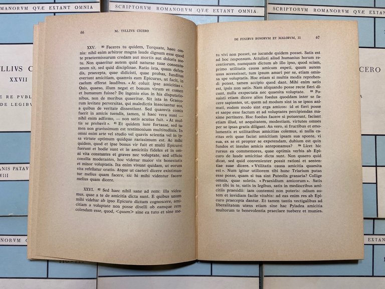 Lotto M.TULLIUS CICERO_SCRIPTORUM ROMANORUM QUAE EXTANT OMNIA, Liviana 1968 | Immagine Gallery 6