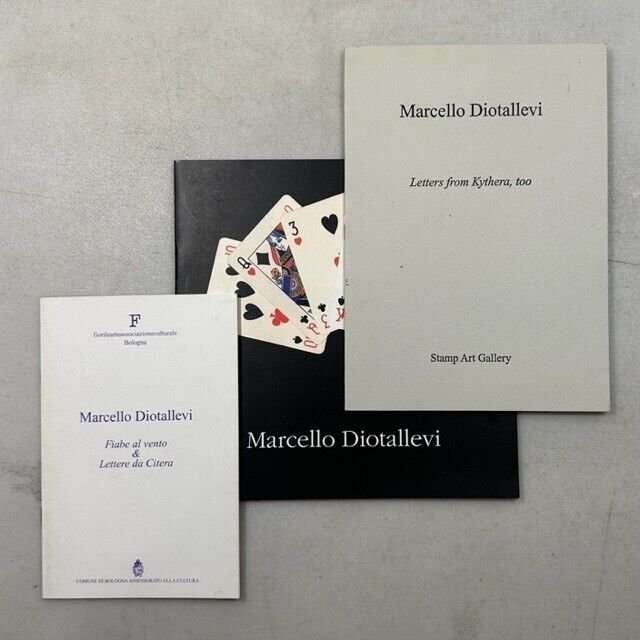 Lotto Marcello Diotallevi,LETTERS FROM KYTHERA,OPERE DAL 1978 AL 1996,FIABE...