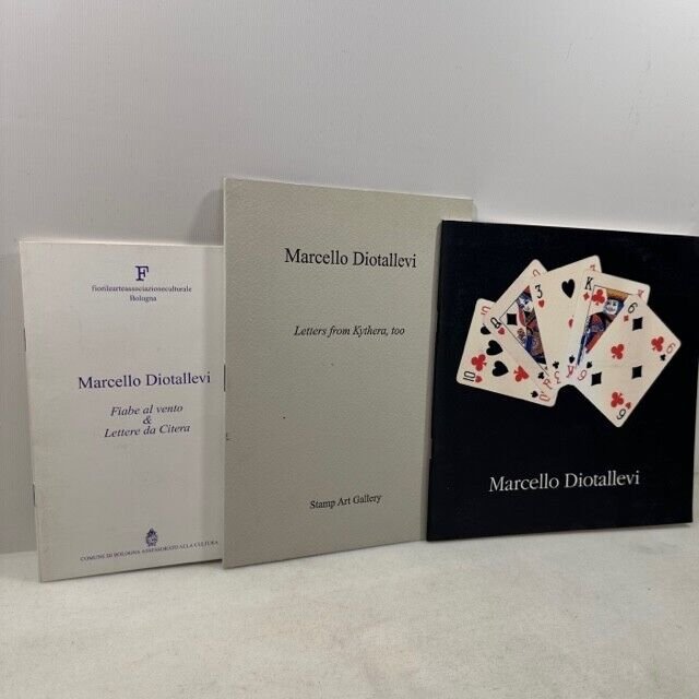 Lotto Marcello Diotallevi,LETTERS FROM KYTHERA,OPERE DAL 1978 AL 1996,FIABE...