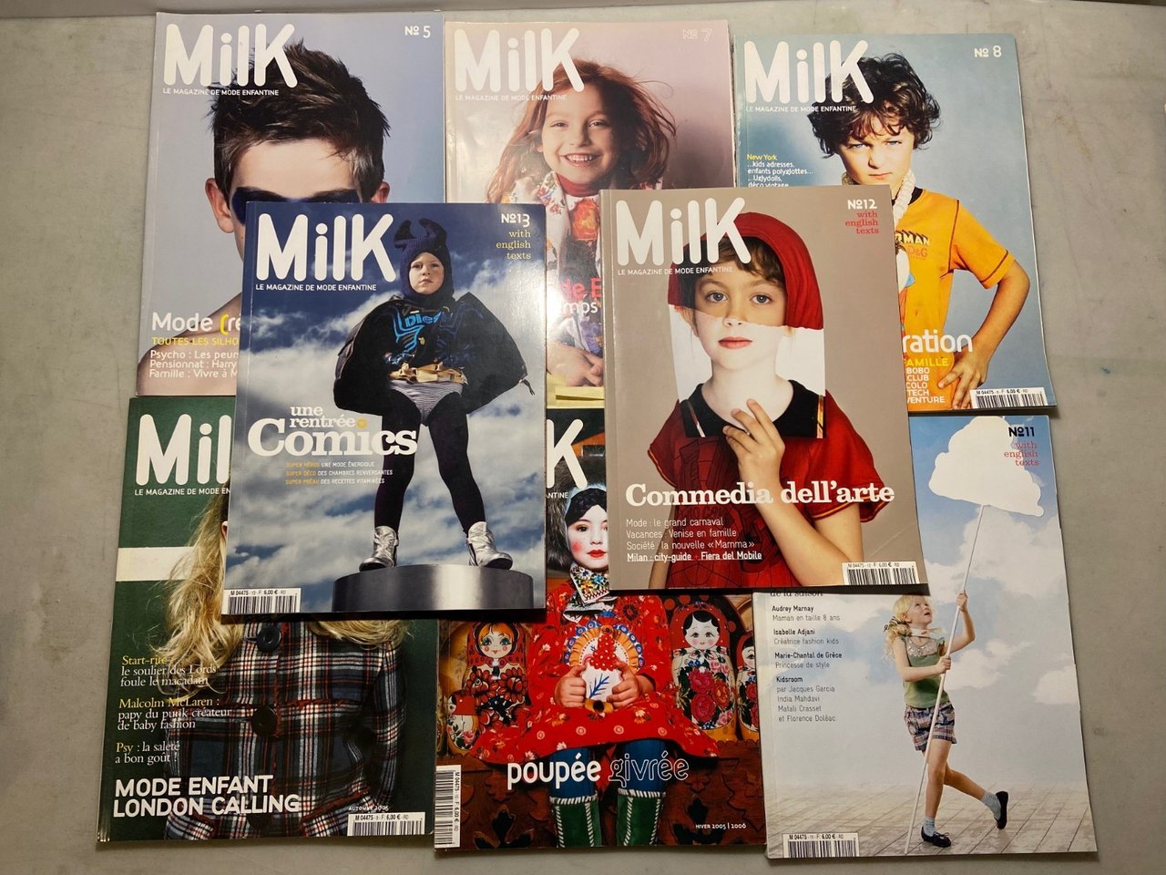 Lotto MilK- LE MAGAZINE DE MODE ENFANTINE,2004-2006 | Immagine principale