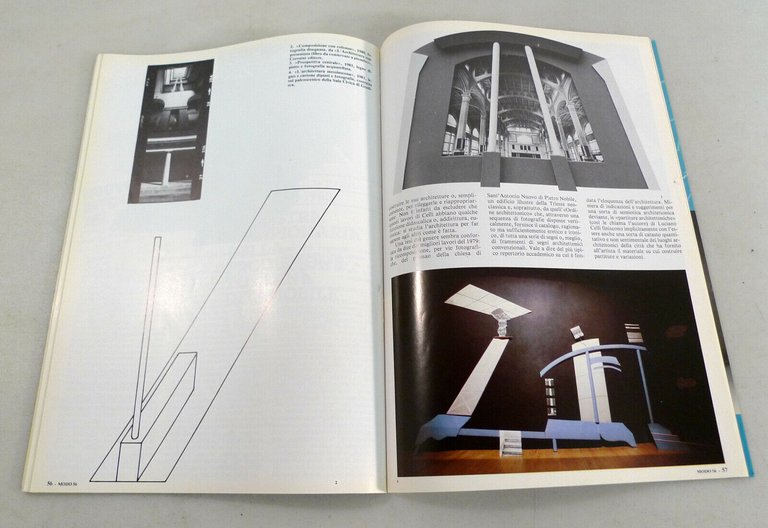 Lotto MODO.Mensile di informazione sul design.Annata 1983[architettura