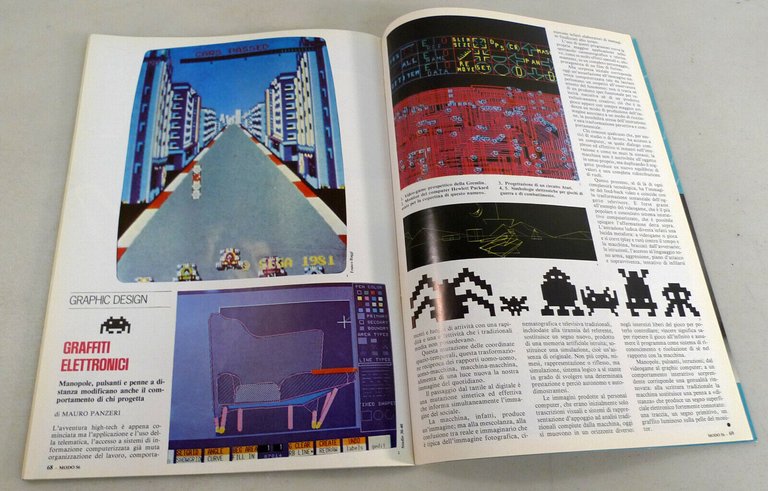 Lotto MODO.Mensile di informazione sul design.Annata 1983[architettura