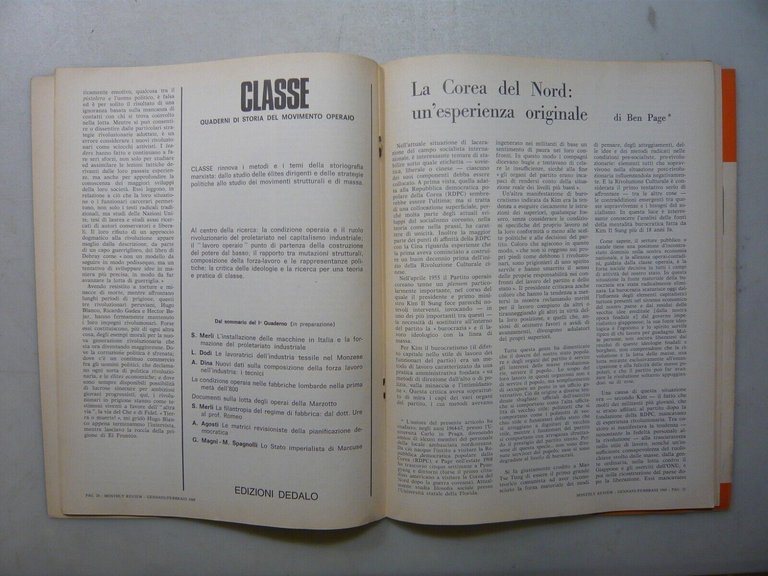 Lotto MONTHLY REVIEW,Dedalo, 1969, 2 numeri[Leo Guberman,Sweezy