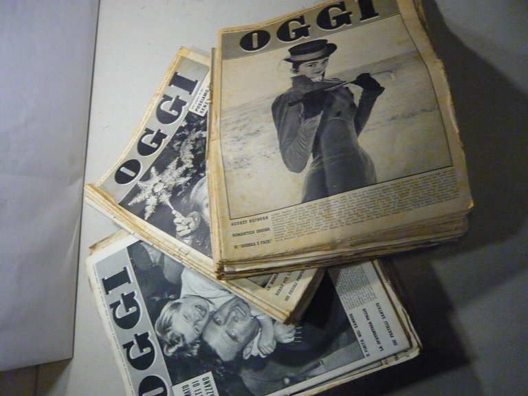 Lotto OGGI.Rivista settimanale di politica, attualità e cultura, 1956, 52 …