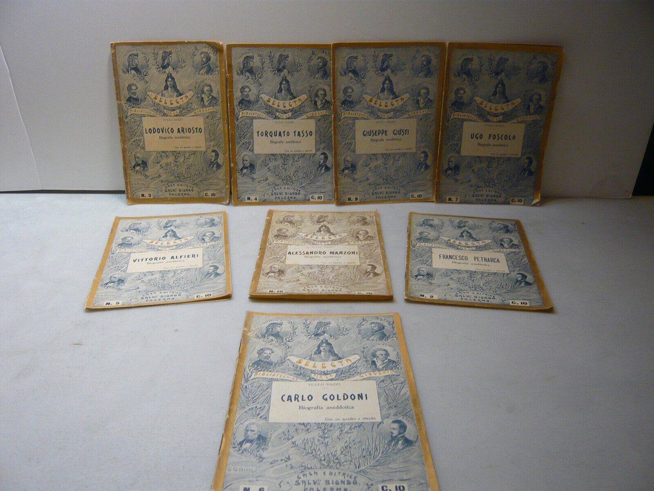 Lotto: opere di autori classici,Palermo